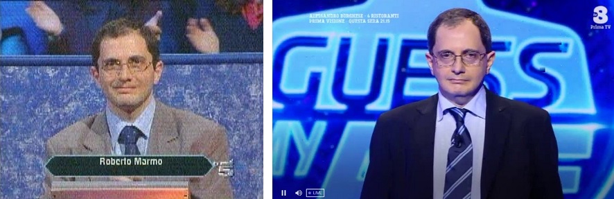 Roberto Marmo in quiz tv: Chi vuol essere milionario, Guess My Age